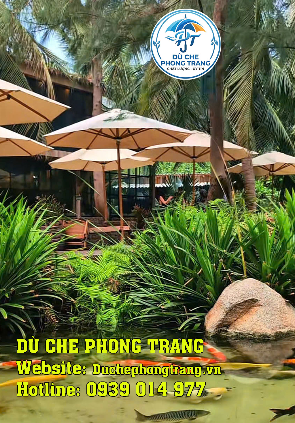 Ưu Điểm Nổi Bật Sử Dụng Dù Che Nắng Mưa Ngoài Trời