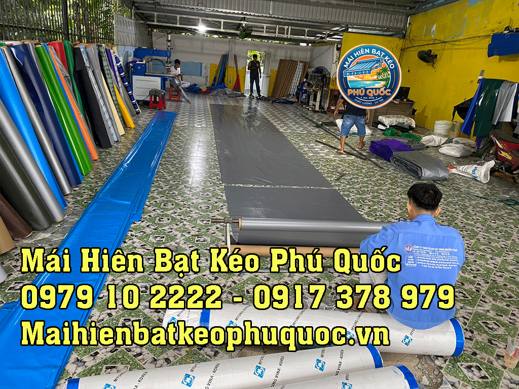 May ép bạt kéo lùa Phú Quốc