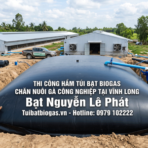 Cung Cấp Túi Bạt Làm Hầm Chứa Khi Biogas Tại Cần Thơ